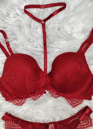 Комплект кружевного белья с портупеей intimissimi2 фото