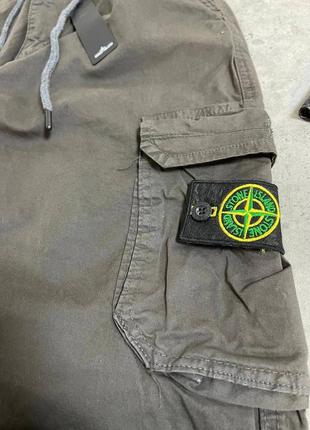 Мужские брюки карго / качественные брюки stone island на каждый день6 фото