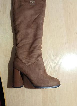 Сапожки-ботфорди