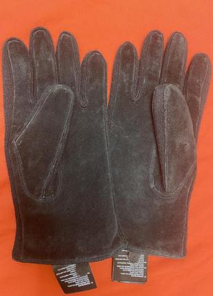 Чоловічі замшеві рукавиці2 фото