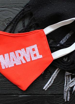 Маска з нашивкою marvel 😍 2