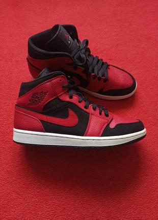 Кроссовки найт air jordan 1, 44, 28см1 фото