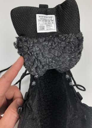 Зимние мужские кроссовки merrell moc ll winter black fur черного цвета с мехом2 фото