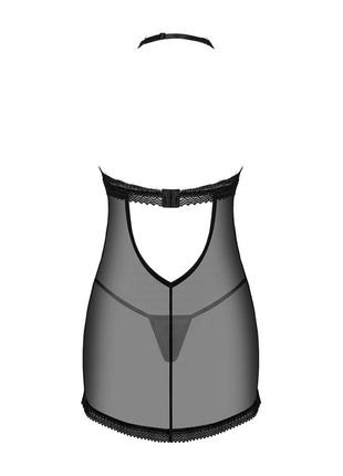 Medilla chemise obsessive  чорний пеньюар4 фото