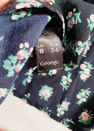 Милая лёгкая блузка в цветочный принт, блузка, футболка6 фото