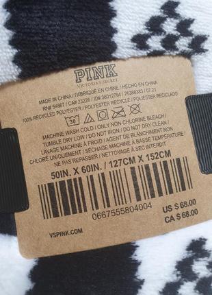 Новый плед одеяло шерпа vs / victoria’s secret / оригинал5 фото