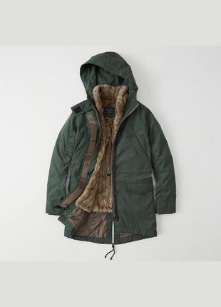 Abercrombie & fitch оригинал куртка парка зимняя