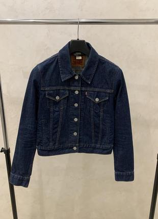 Джинсовая куртка levis джинсовка женская новая классическая4 фото