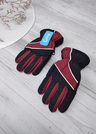Дитячі рукавички р. 2-5 непромокальні перчатки для дітей лижні краги