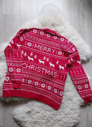 💙❤️🩵 крутой теплый свитер christmas 4