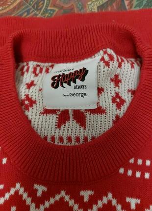 💙❤️🩵 крутой теплый свитер christmas 5