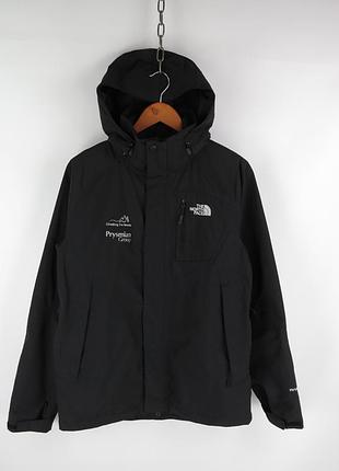 Чоловіча трекінгова куртка the north face gore-tex hyvent s 2в1 с флісовим підкладом tnf куртка в гори berghaus nike puma lowa mammut