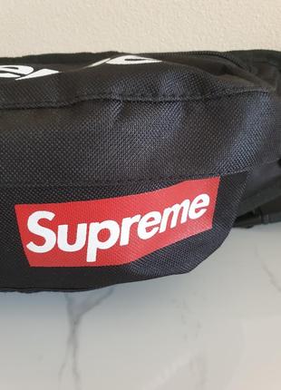 Сумка supreme бананка барсетка на пояс через плечо3 фото