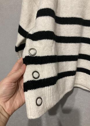 Стильный теплый акриловый свитер3 фото