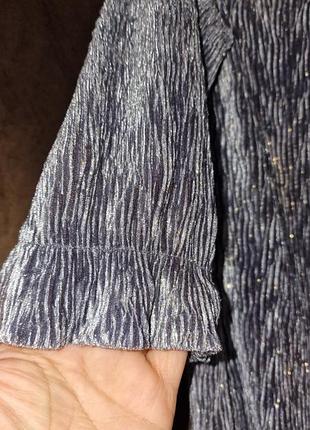 Велюрове плаття з блискітками zara 3