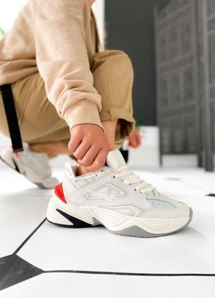 Унісекс кроссовки nike m2k tekno phantom orange8 фото