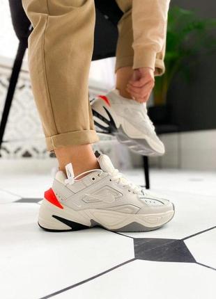 Унісекс кроссовки nike m2k tekno phantom orange3 фото