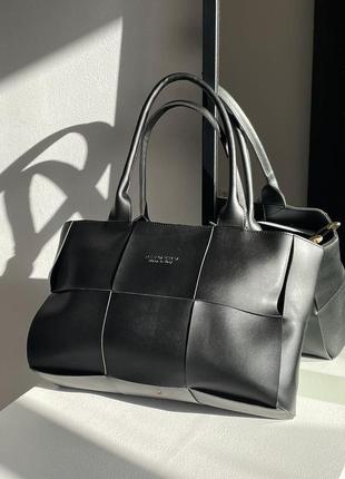 Сумка 👜 bottega veneta arco tote 35 black6 фото