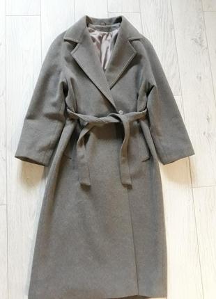 Пальто cashmere and wool (aнглия) длинное1 фото