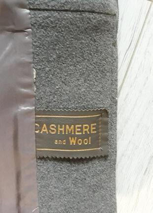 Пальто cashmere and wool (aнглия) длинное3 фото