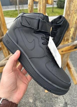 Мужские зимние кроссовки найк nike air force winter