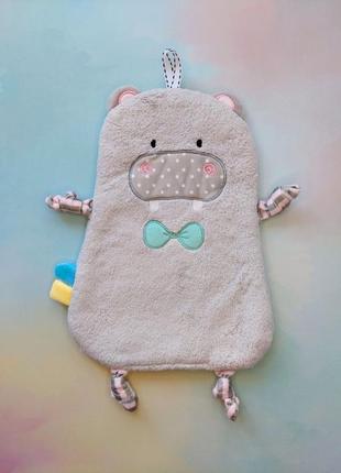 Полотенце "деловой бегемотик"