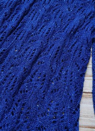 Блестящий свитер кофта сетка с пайетками8 фото