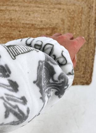 Женская теплая махровая пижама 🧸❄️ домашний костюм6 фото