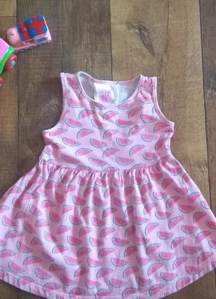 Платье футболка сарафан майка 110см 3- 4-5лет