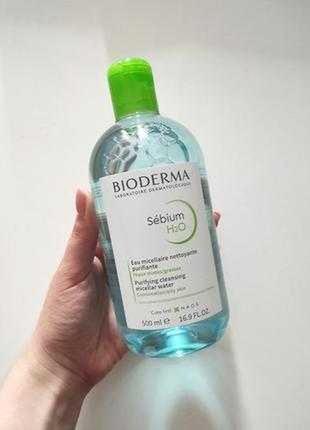 Bioderma міцелярна вода франція 500мл