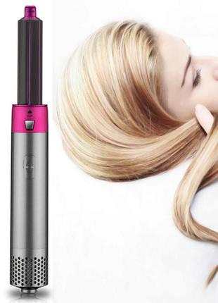 Стайлер 5в1 hot air styler для различных типов волос с функциями придания объема, выпрямления4 фото