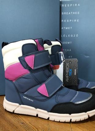 Зимові чоботи geox waterproof4 фото