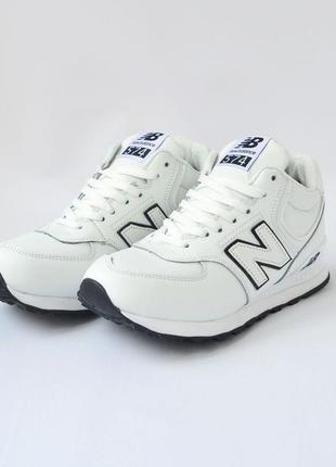 5123 new balance 574 кроссовки женскиестремянки-кроссовки кроссовки мех зима1 фото