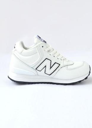 5123 new balance 574 кроссовки женскиестремянки-кроссовки кроссовки мех зима3 фото