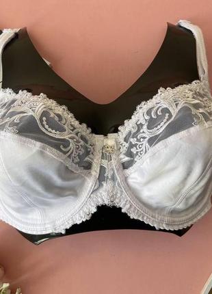 80/85/90/95/е белый кружевной бюстгальтер без поролона на 5 размер