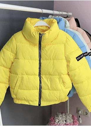 Стильные теплые курточки