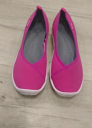 Балетки crocs оригинал w8