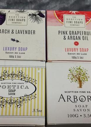 Мило scottish fine soaps (scotland) люкс 100гр