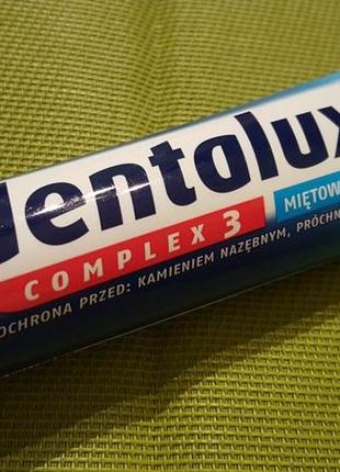 Зубна паста dentalux complex 3 fresh mint — германія — з м'ятним смаком — вибілювальна!1 фото