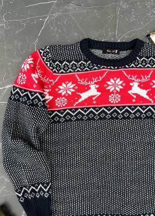 Чоловічі нововіднайденою светри з оленями / теплі кофти світери на новий рік4 фото