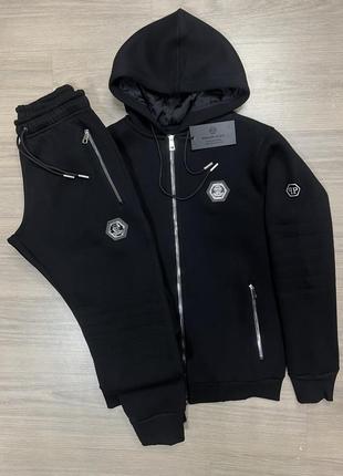 Чоловічий костюм зимовий philipp plein4 фото