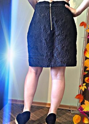 Стильная юбка с карманами от h&m2 фото