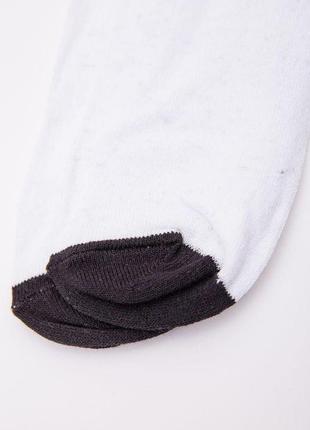 Білі жіночі шкарпетки, з малюнком, розмір 36-40, 167r5203 фото