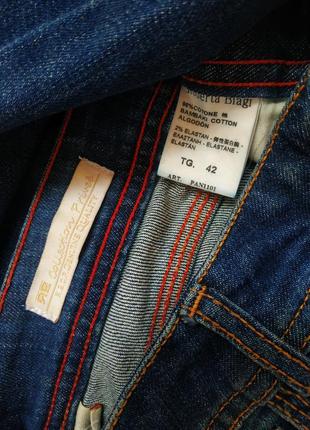 Стильные и ультракомфортные джинсы-скинни roberta biagi с разрывами5 фото