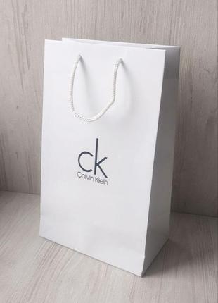 Фирменный пакет в стиле ck small