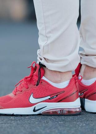 Мужские легкие кроссовки nike air presto axis red красные повседневные найк айр весна лето