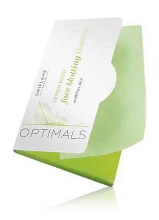 Матирующие салфетки для лица optimals