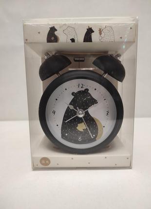 Настільний годинник з ведмедями1 фото