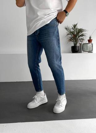 Мужские модные качественные джинсы мом синие. мужские турецкие джинсы