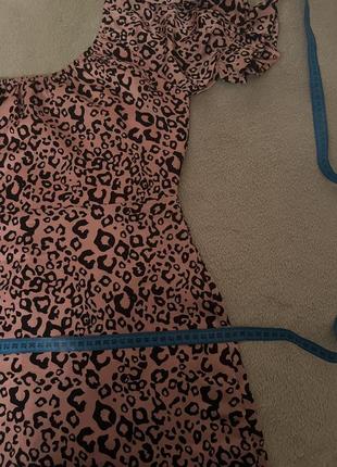 Платье/ платье леопард5 фото